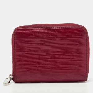 Louis Vuitton Fuchsia Epi Leather Zippy Coin Purse