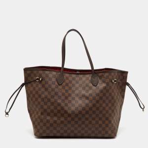Louis Vuitton Damier Ebene Canvas Neverfull GM Bag
