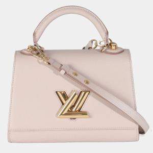 Louis Vuitton Greige Taurillon Twist One Handle PM bag