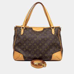 Louis Vuitton Brown Coated Canvas Monogram Estrella MM bag