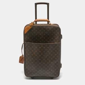 Louis Vuitton Monogram Canvas Business Pegase Legere 55 Luggage