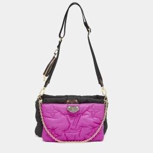 Louis Vuitton Black/Magenta Monogram Econyl Pillow Maxi Multi Pochette Accessories