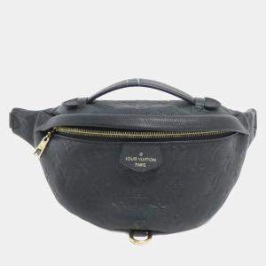 Louis Vuitton Black Monogram Empreinte Leather Bumbag 