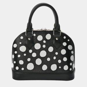 Louis Vuitton Black Leather Epi Yayoi Kusama Alma Shoulder Bag