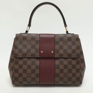 Louis Vuitton Bordeaux Damier Ebene Canvas Bond Street Bag