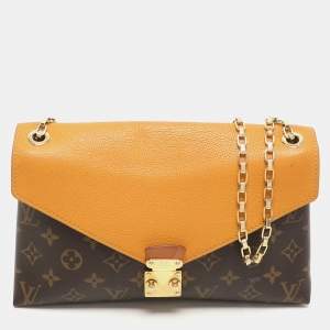 Louis Vuitton Safran Monogram Canvas Pallas Chain Bag