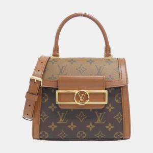 Louis Vuitton Monogram Reverse Dauphine Capitale Handbag