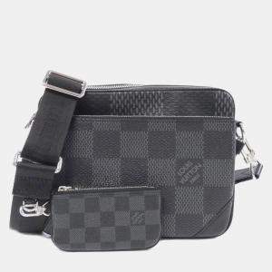 Louis Vuitton Damier Graphite Canvas 3D Trio Messenger Bag
