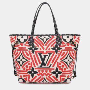 Louis Vuitton  Monogram Giant Lv Crafty Neverfull Mm Tote Bag