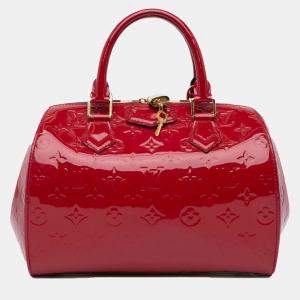 Louis Vuitton Red Monogram Vernis Montana