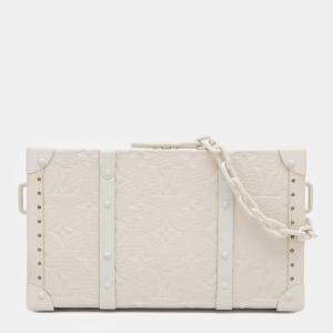 Louis Vuitton Trunk White Monogram Taurillon Wallet 