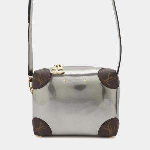 Louis Vuitton Venice Gris Metal Monogram Patent Leather Bag