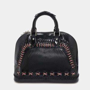 Louis Vuitton Kansai Yamamoto Collaboration Alma Samurai Noir Patent Leather Size Pm