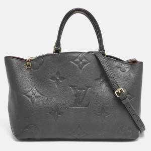 Louis Vuitton Black Monogram Empreinte Leather Grand Palais Bag