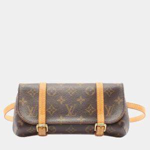 Louis Vuitton Brown Monogram Pochette Marelle PM