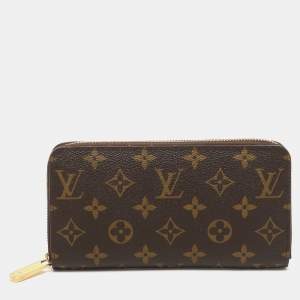 Louis Vuitton Monogram Canvas Zippy Wallet 