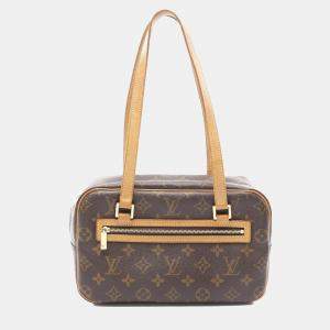 Louis Vuitton Brown Monogram Canvas Cite MM Shoulder Bag