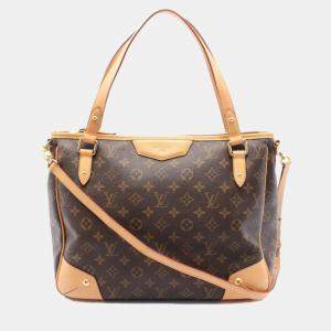 Pre Owned Louis Vuitton Brown Monogram Canvas Estrela MM Shoulder Bag