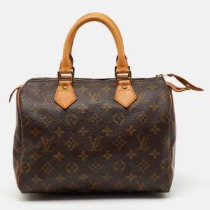 Louis Vuitton Monogram Canvas Speedy 25 Bag