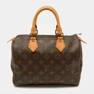 Pre Owned Louis Vuitton Monogram Canvas Speedy 25 Bag