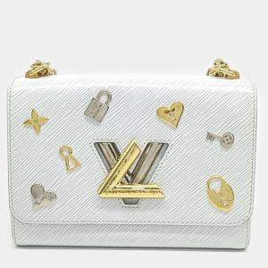 Louis Vuitton White Epi Leather Epi Twist MM bag