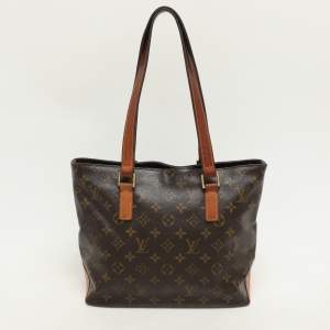 Louis Vuitton Monogram Canvas and Leather Cabas Piano Bag