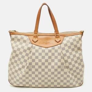 Louis Vuitton Damier Azur Canvas Siracusa GM Bag