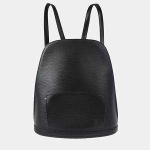 Louis Vuitton Black Epi Gobelins Backpack 