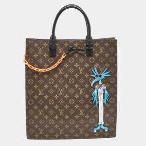 Louis Vuitton Moogram Canvas Cartoon LV Friends Sac Plat Bag