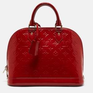 Louis Vuitton Indian Rose Monogram Vernis Alma PM Bag