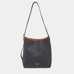 Pre Owned Louis Vuitton Black Leather Lowkey Hobo PM Bag