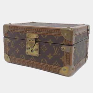 Louis Vuitton Brown Monogram Canvas Coffret Tresor 24
