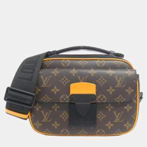 Louis Vuitton Monogram S Lock Messenger Shoulder Bag