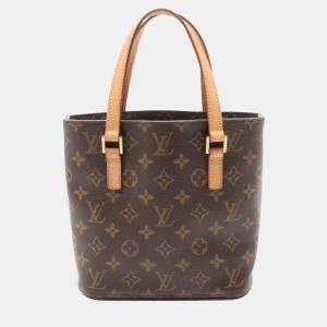 Pre Owned Louis Vuitton Brown Monogram Canvas Vavin PM Tote Bag