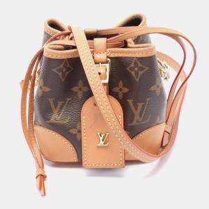 Louis Vuitton Brown Monogram Leather Noe Purse Shoulder Bag