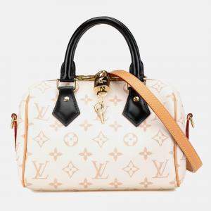 Louis Vuitton Beige Monogram Dune Speedy Bandouliere 20