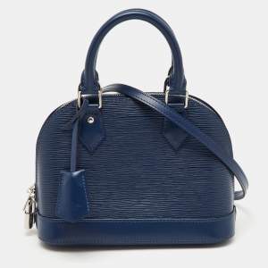 Louis Vuitton Indigo Epi Leather Alma BB Bag