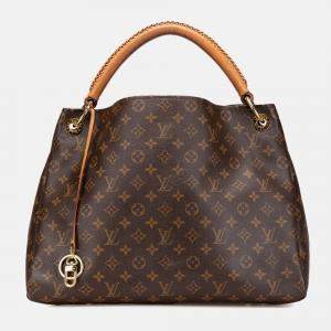 Louis Vuitton Brown Monogram Leather Artsy MM