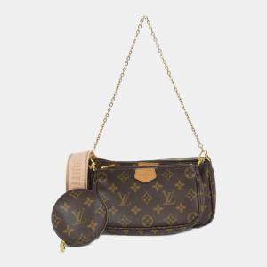 Louis Vuitton Brown Monogram Multi Pochette Accessoires Shoulder Bag