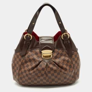 Louis Vuitton Damier Ebene Canvas Sistina GM Bag