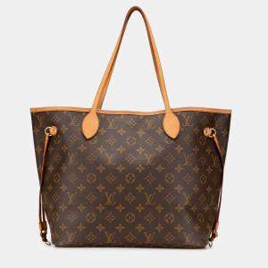 Louis Vuitton Brown Monogram Neverfull MM