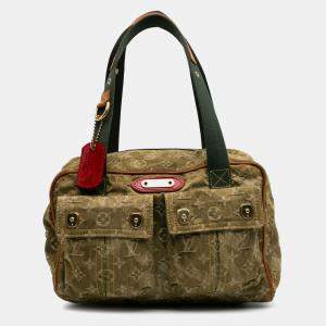 Louis Vuitton Green Takashi Murakami Monogramouflage Denim Jasmine