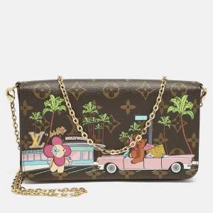 Louis Vuitton Monogram Canvas Limited Edition Vivienne Felicie Pochette Bag