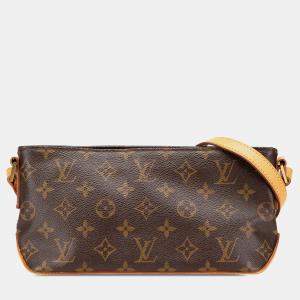 Louis Vuitton Brown Monogram Trotteur