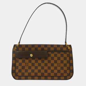 Louis Vuitton Brown Damier Ebene Canvas Aubagne Handbag