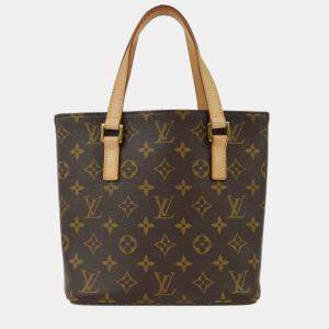 Pre Owned Louis Vuitton Brown Monogram Vavin PM Tote Bag