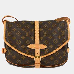 Louis Vuitton Monogram Saumur 30 Messenger Shoulder Bag