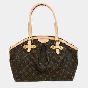 Pre Owned Louis Vuitton Brown Monogram Tivoli GM Shoulder Bag