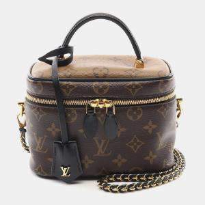 Louis Vuitton Brown Monogram Reverse Vanity PM Crossbody Bag 