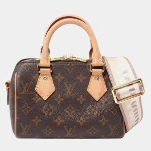 Louis Vuitton Brown Monogram Speedy Bandouliere 20  Shoulder Bag 